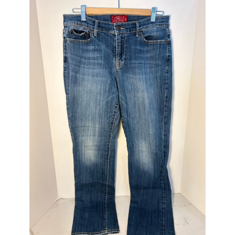 Woman's Lucky Brand Sweet'N Straight Regular Jeans-Size: 12/31